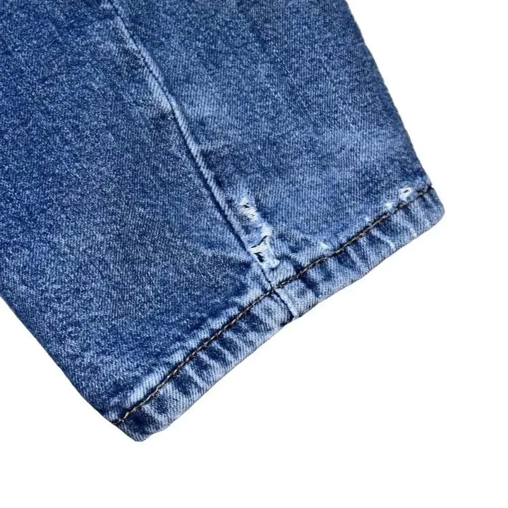 Levi's 505 Regular Fit Straight Leg Jeans Blue Medium Wash Denim Size W34 L